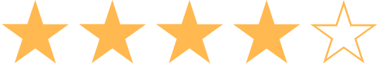4 star rating on Gartner Peer Insights