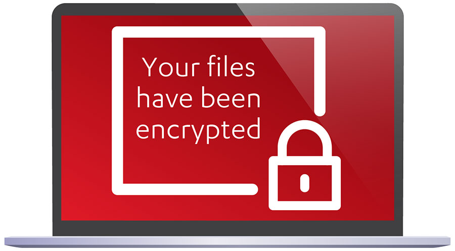 Laptop warning your file have been encrypted Laptop warning your file have been encrypted