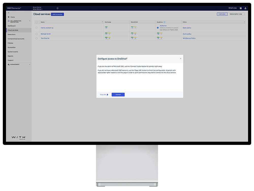 OneDrive 保護